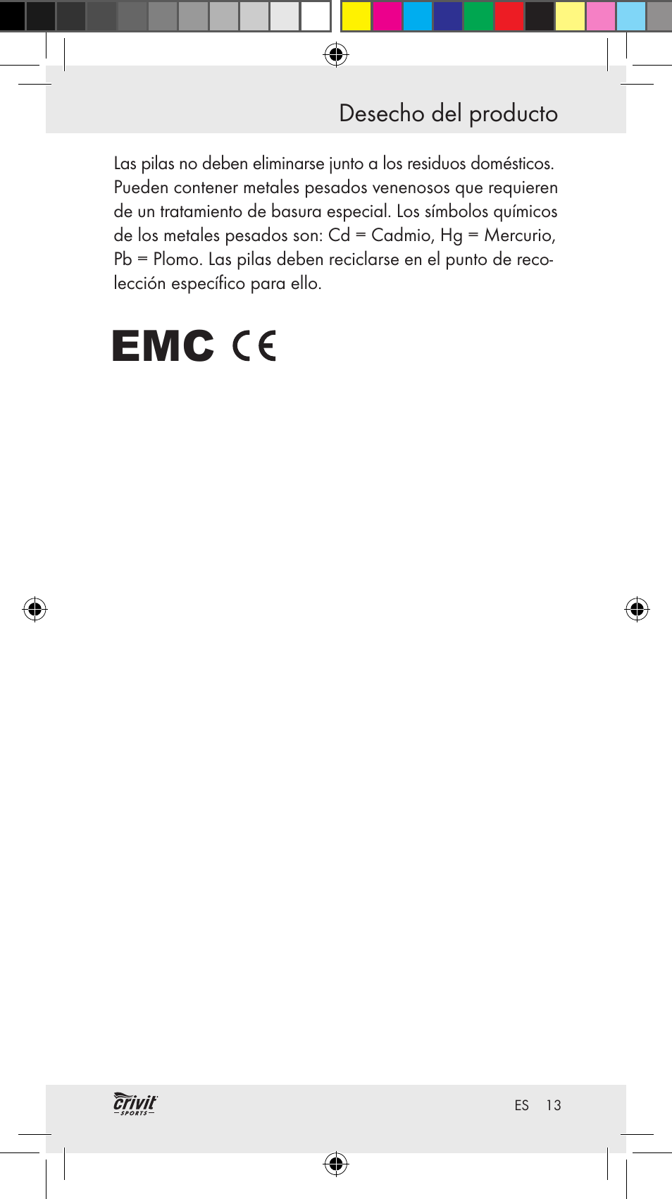 Crivit Z31037 User Manual | Page 13 / 46