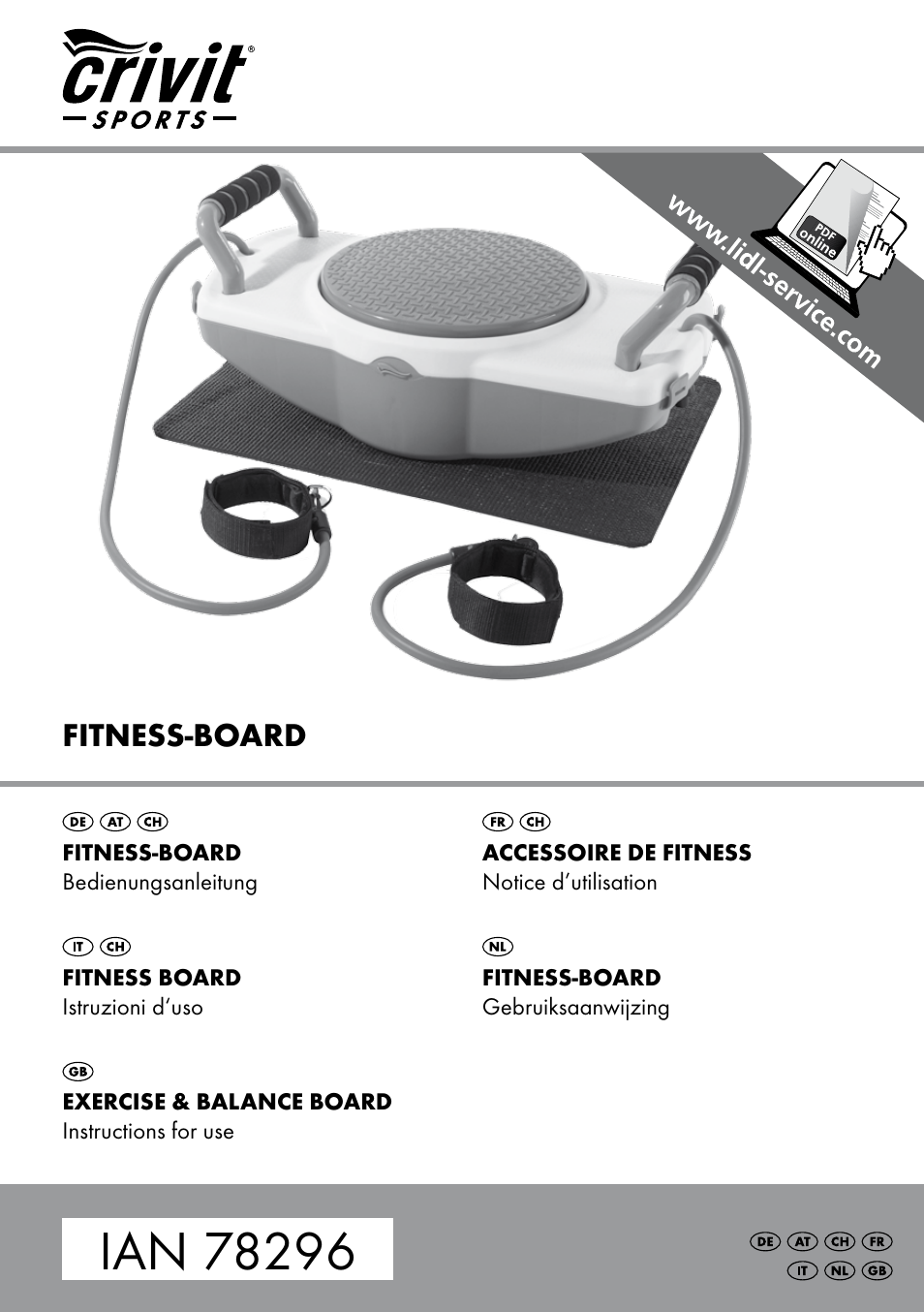 Crivit FB-1539 User Manual | 48 pages