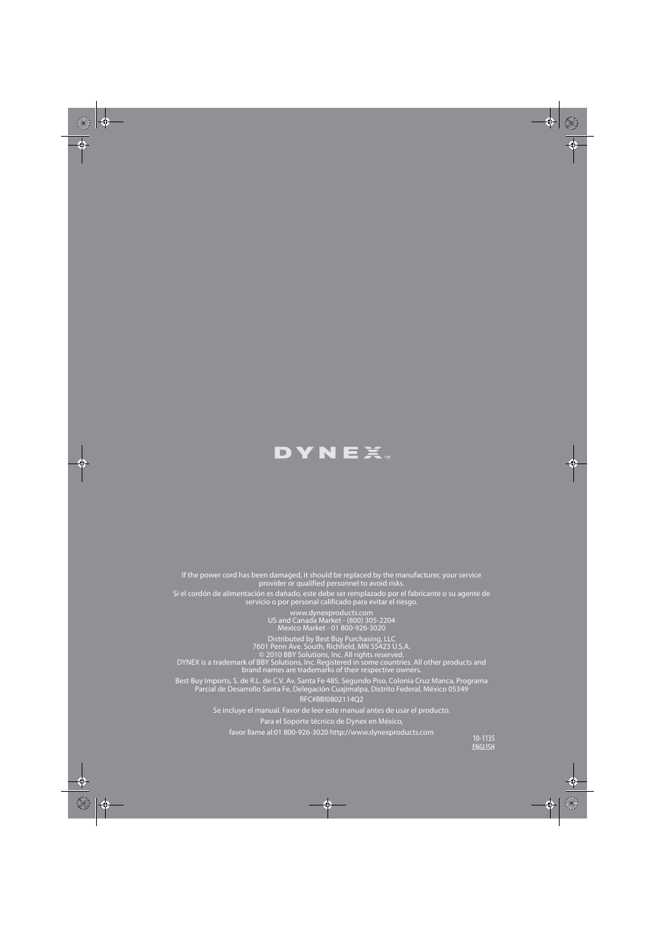 Dynex DX-55L150A11 User Manual | Page 25 / 25