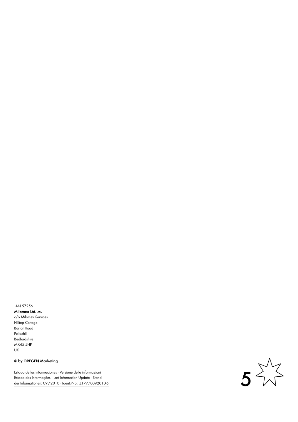 Florabest Z17770 User Manual | Page 17 / 17