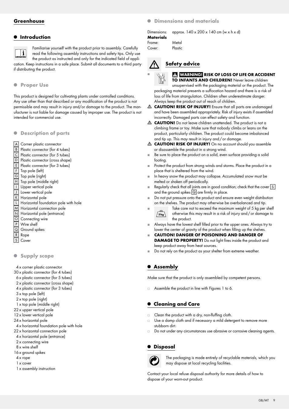 Florabest Z17770 User Manual | Page 9 / 17