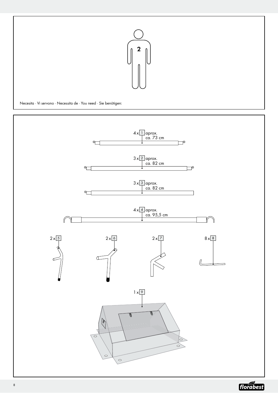 Florabest Z12044 User Manual | Page 8 / 10