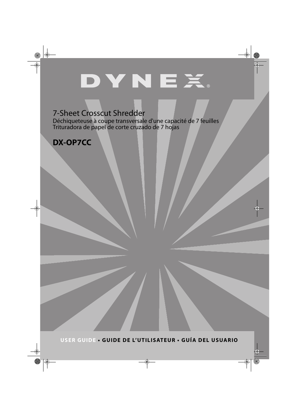 Dynex DX-OP7CC User Manual | 16 pages