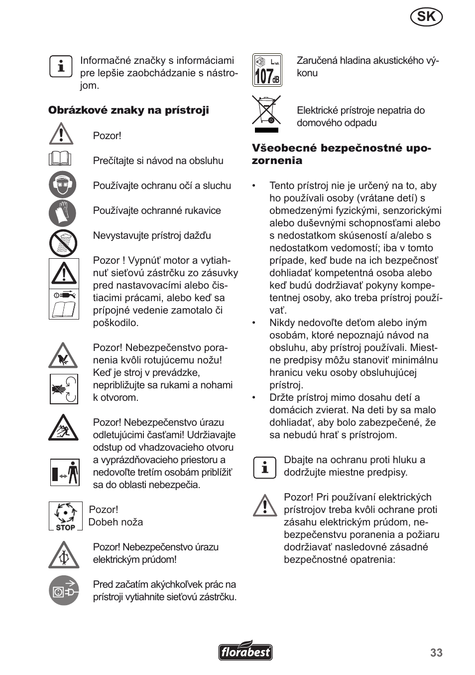 Florabest FMH 2400 A1 User Manual | Page 33 / 66