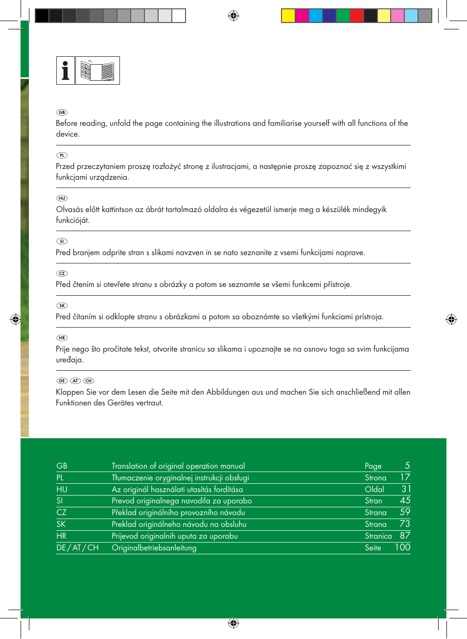 Florabest FHE 550 A1 User Manual | Page 2 / 118