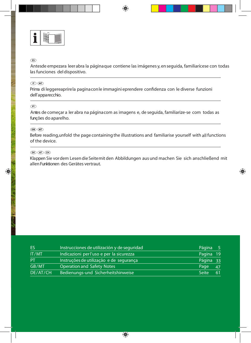 Florabest FHE 550 A1 User Manual | Page 2 / 79
