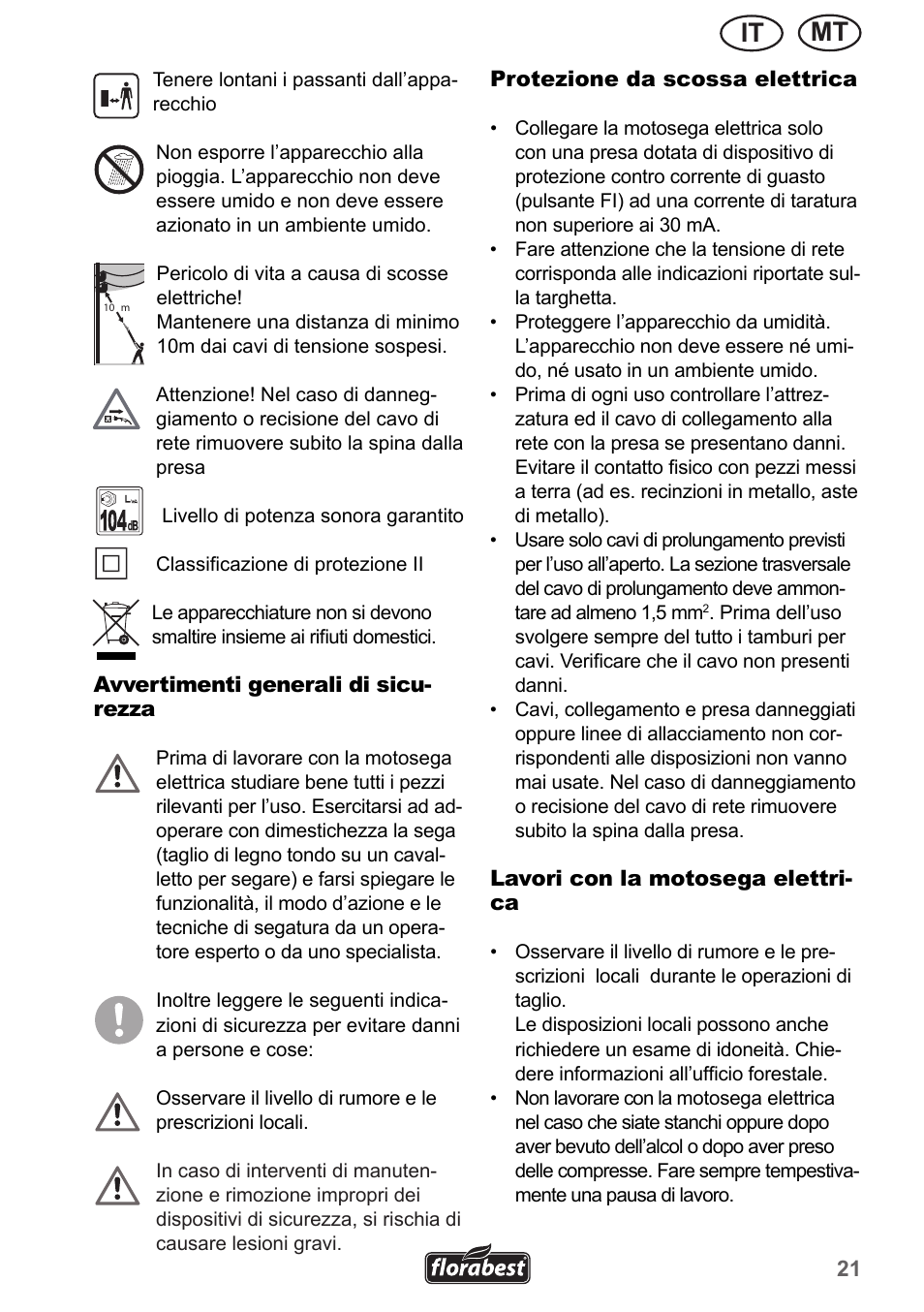 Mt it | Florabest FHE 550 A1 User Manual | Page 21 / 79