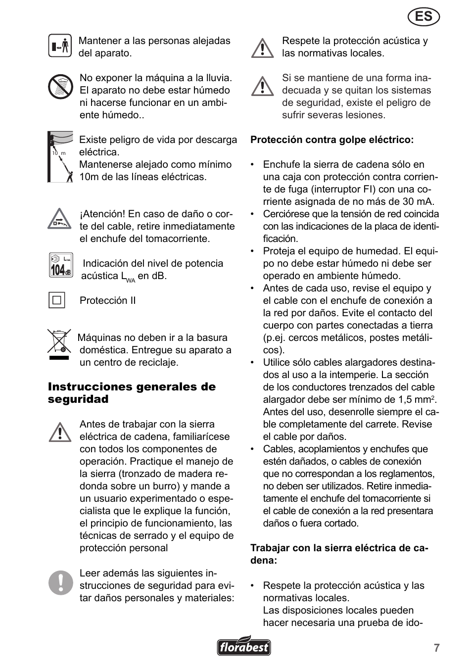 Florabest FHE 550 A1 User Manual | Page 7 / 79