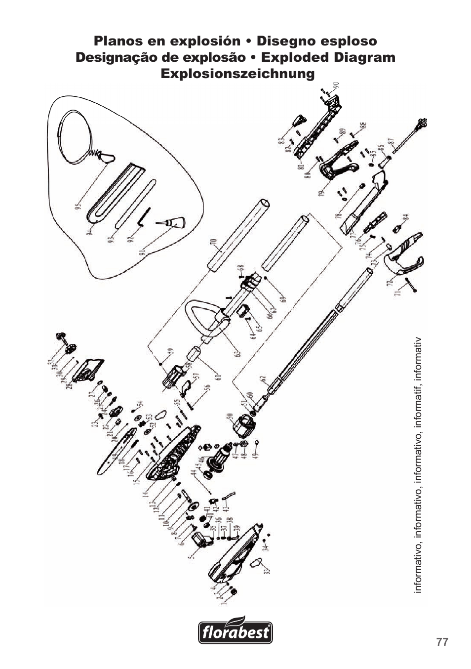 Florabest FHE 550 A1 User Manual | Page 77 / 79