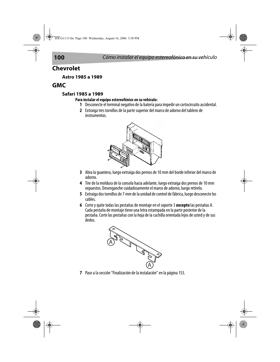 Chevrolet | Dynex DX-G1113 User Manual | Page 100 / 156