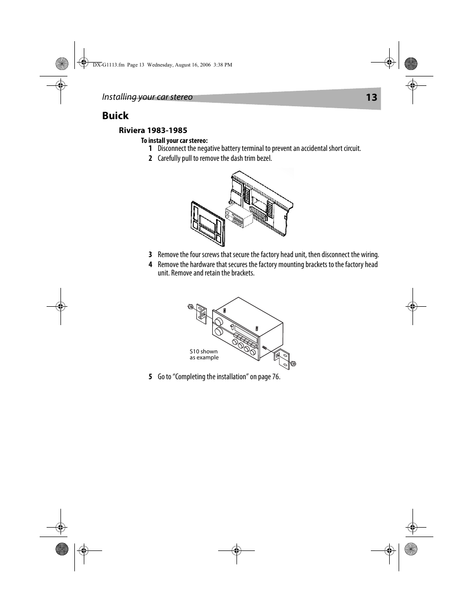 13 buick | Dynex DX-G1113 User Manual | Page 13 / 156