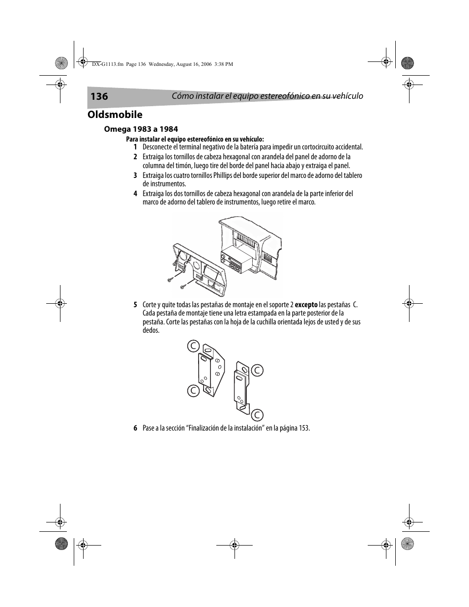 Oldsmobile | Dynex DX-G1113 User Manual | Page 136 / 156