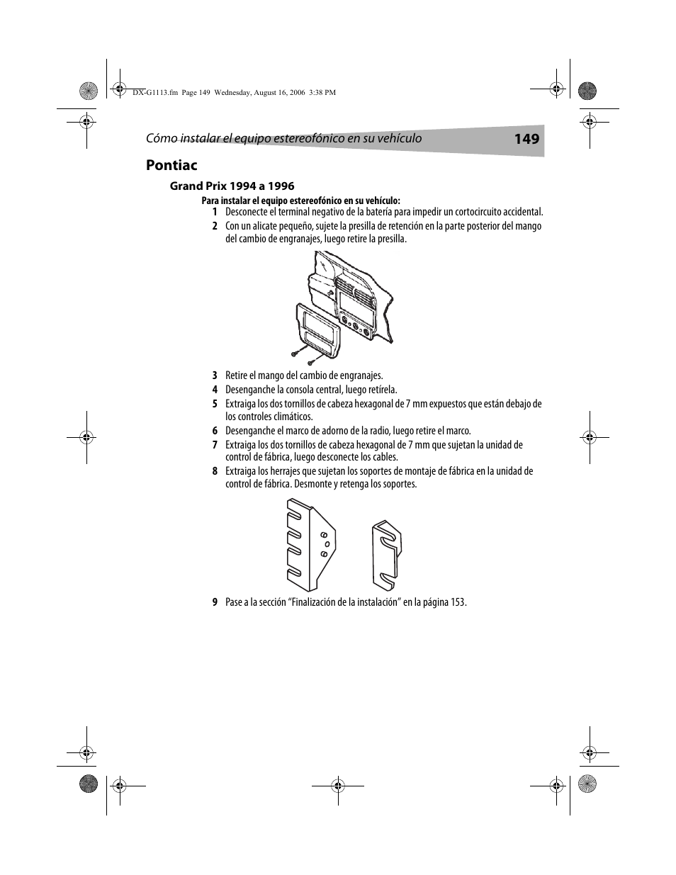 149 pontiac | Dynex DX-G1113 User Manual | Page 149 / 156