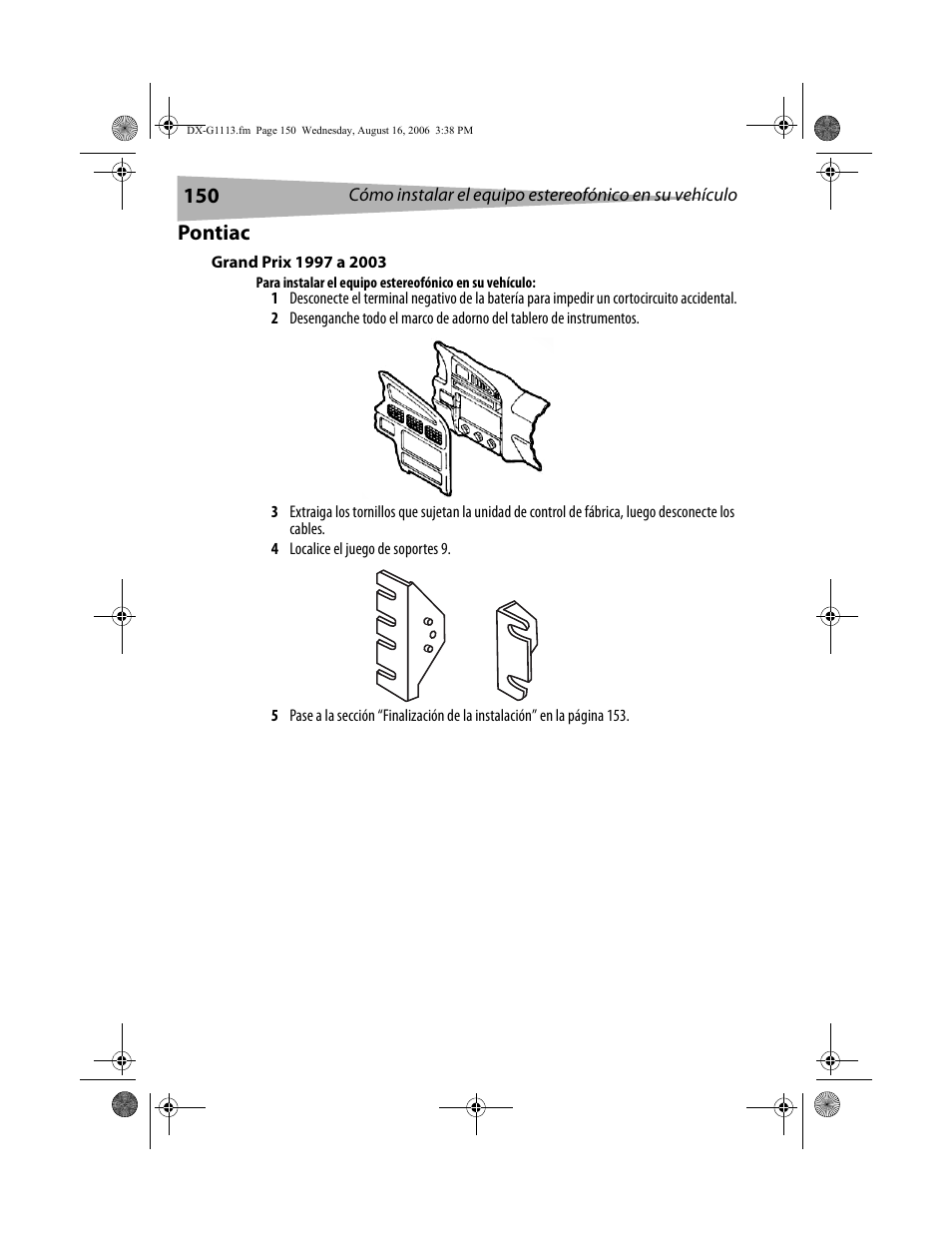 Pontiac | Dynex DX-G1113 User Manual | Page 150 / 156