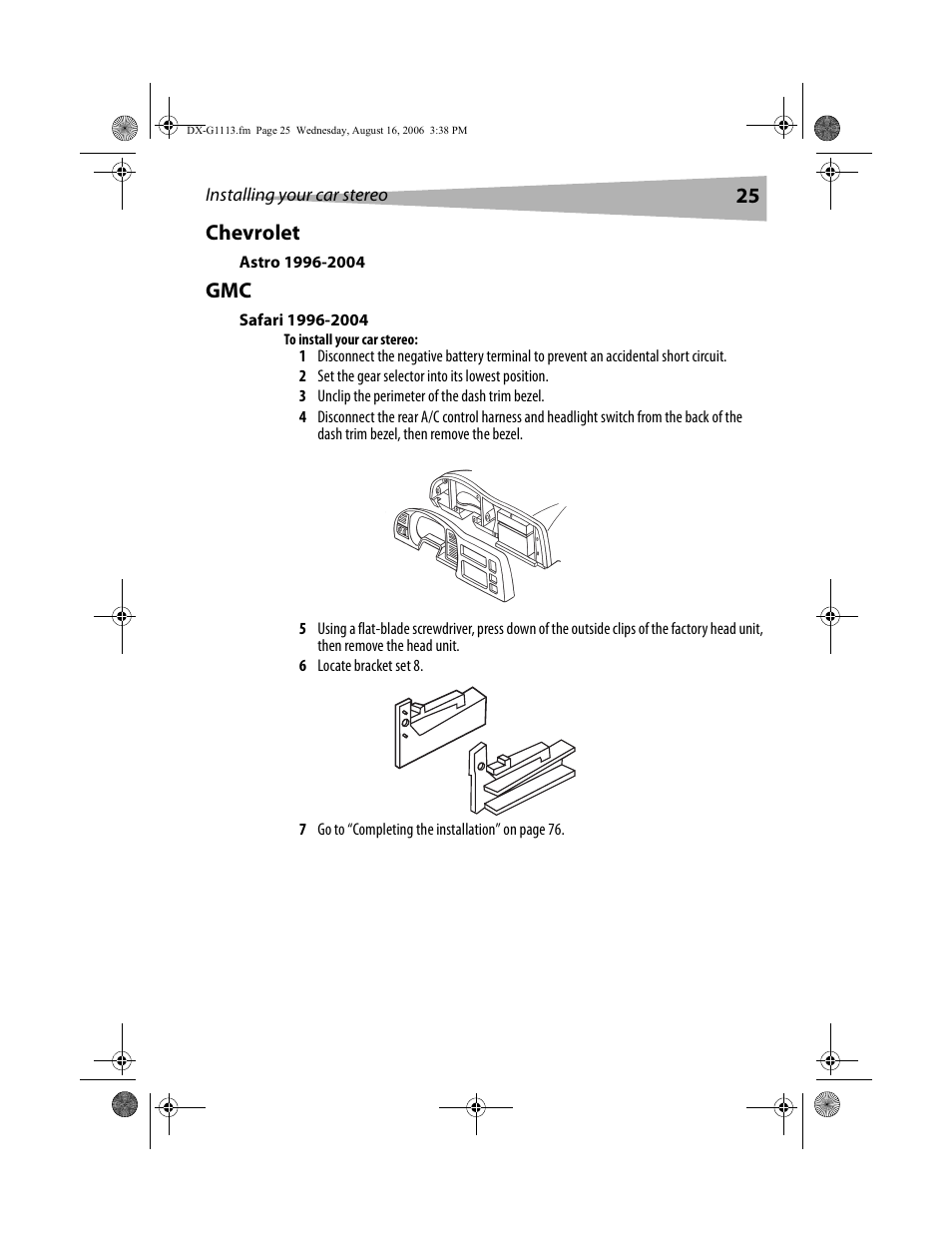 25 chevrolet | Dynex DX-G1113 User Manual | Page 25 / 156