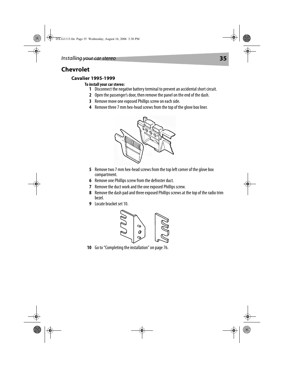 35 chevrolet | Dynex DX-G1113 User Manual | Page 35 / 156