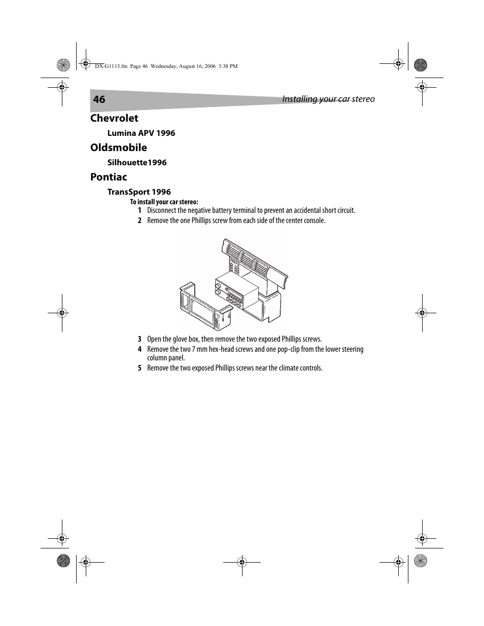 Dynex DX-G1113 User Manual | Page 46 / 156