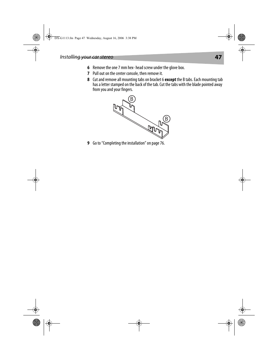 Dynex DX-G1113 User Manual | Page 47 / 156