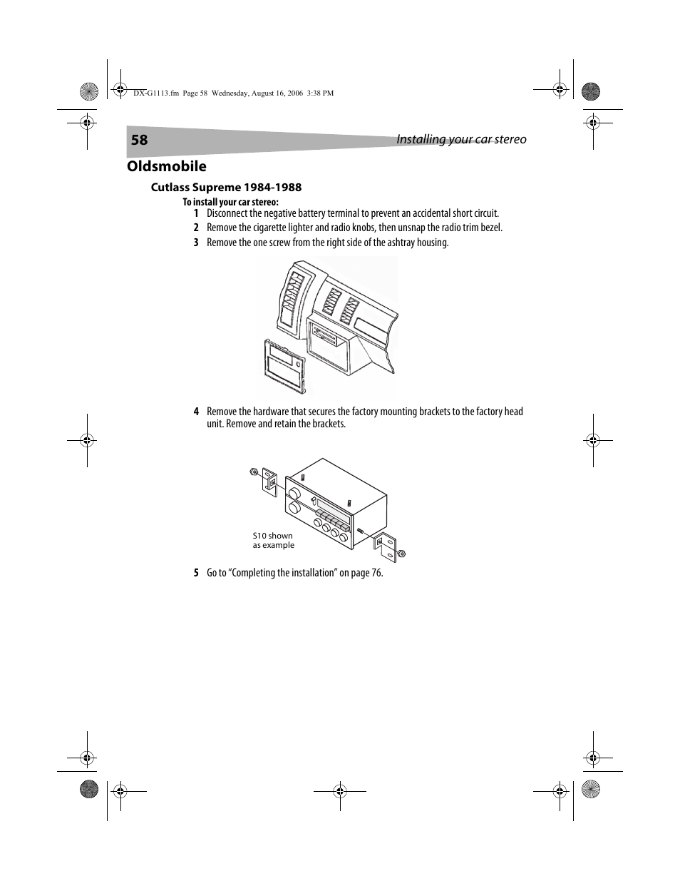 Oldsmobile | Dynex DX-G1113 User Manual | Page 58 / 156