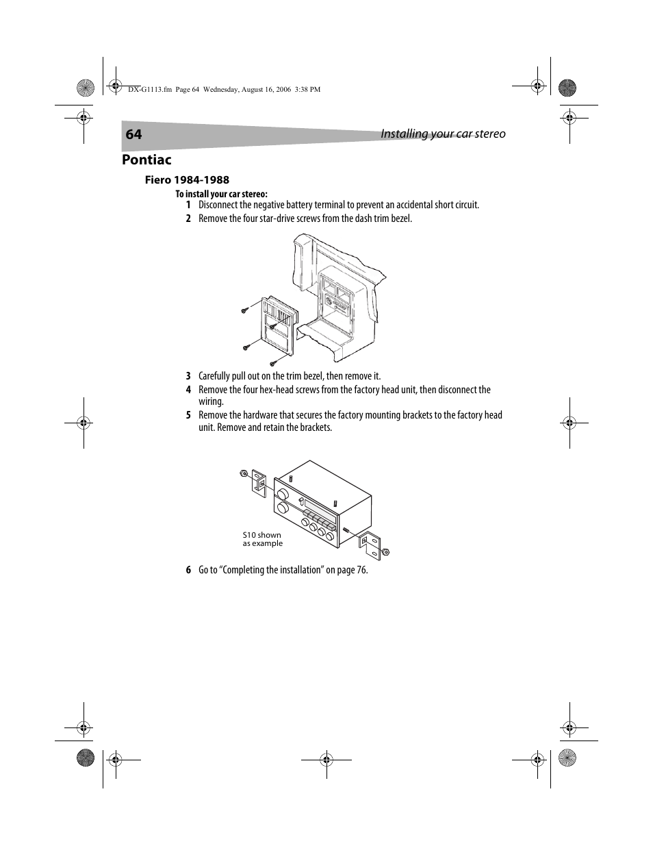 Pontiac | Dynex DX-G1113 User Manual | Page 64 / 156