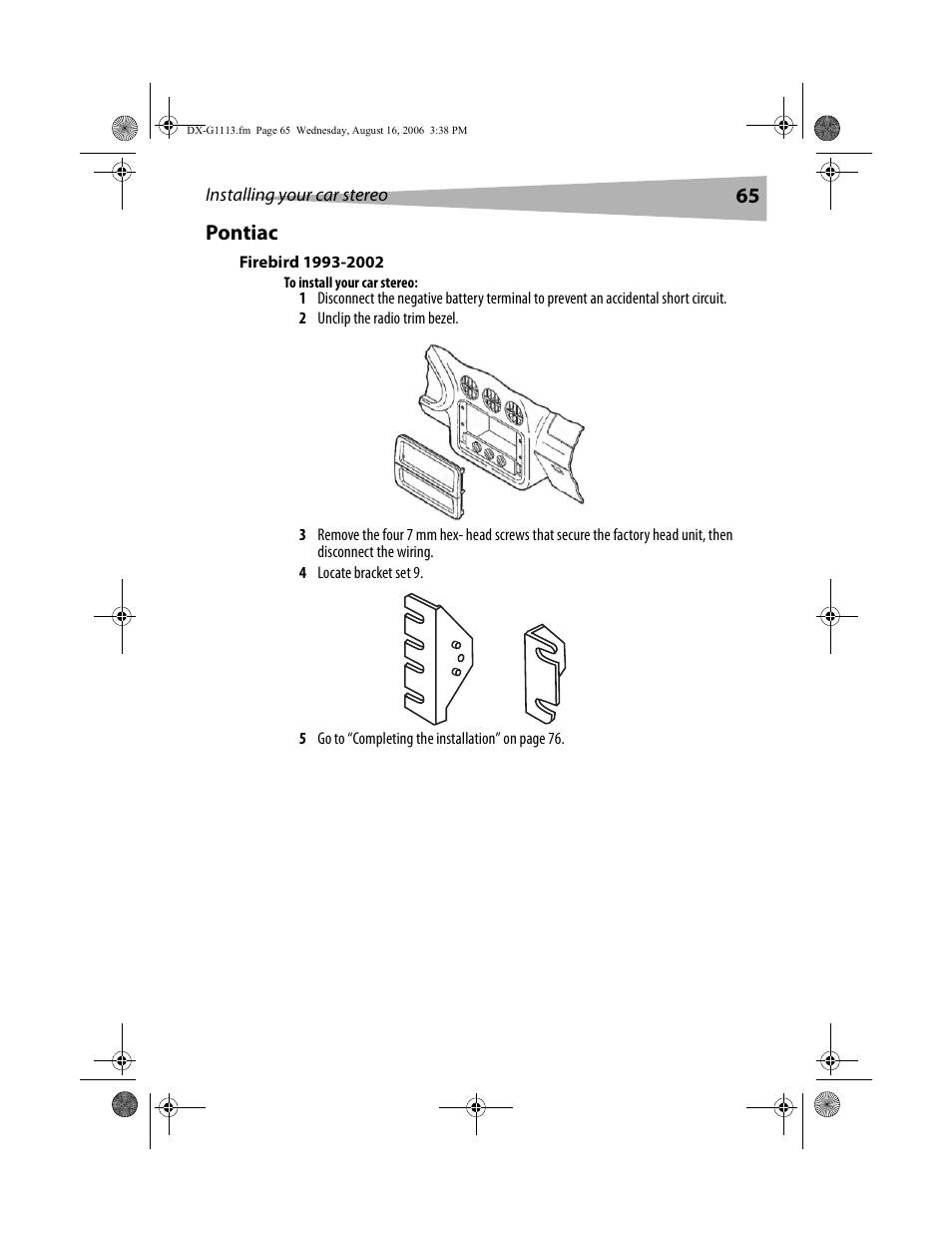 65 pontiac | Dynex DX-G1113 User Manual | Page 65 / 156