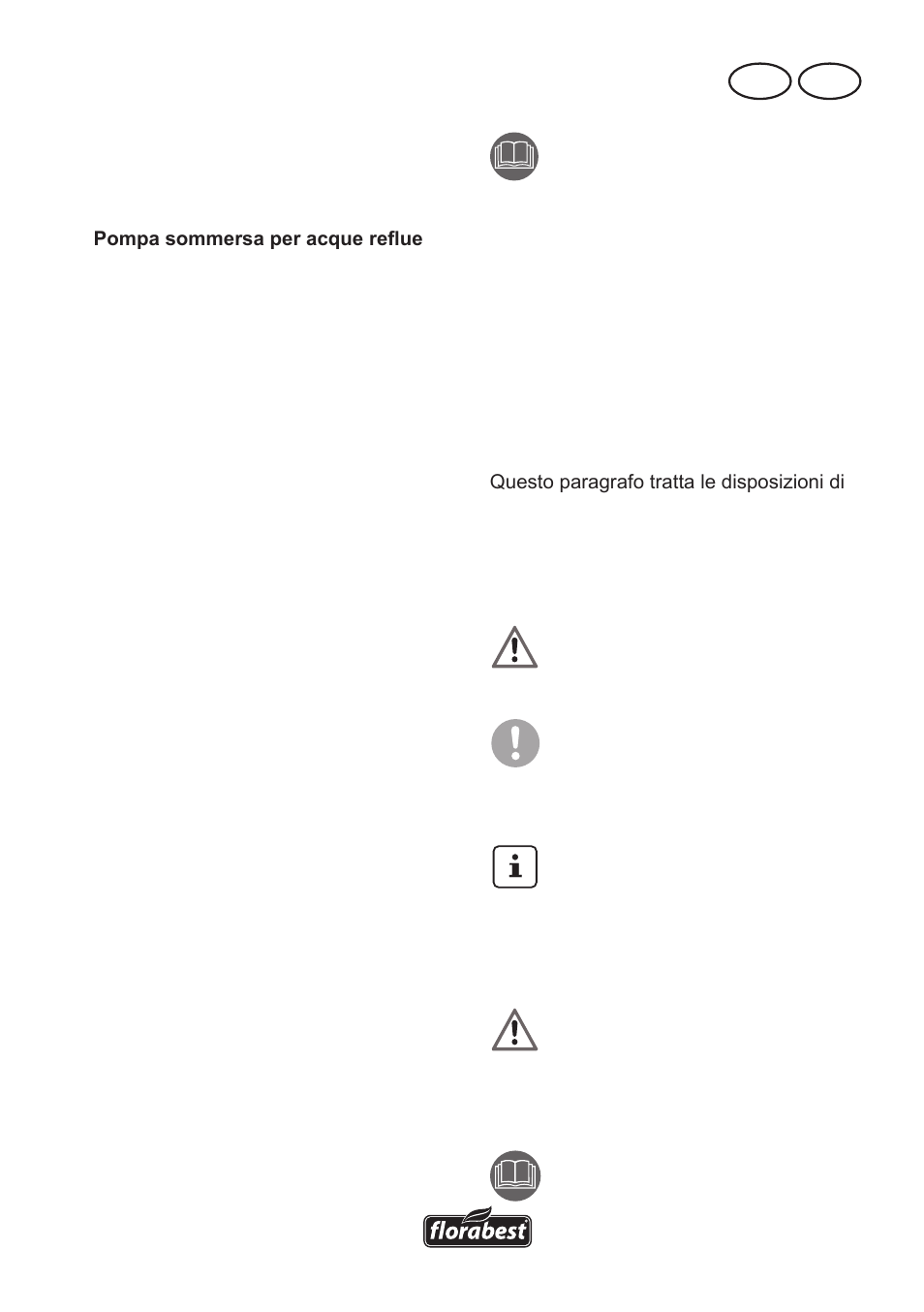 Consigli di sicurezza, Traduzione delle istruzioni per l’uso in originale, Contenuto | Mt it | Florabest FTS 1100 A1 User Manual | Page 13 / 54