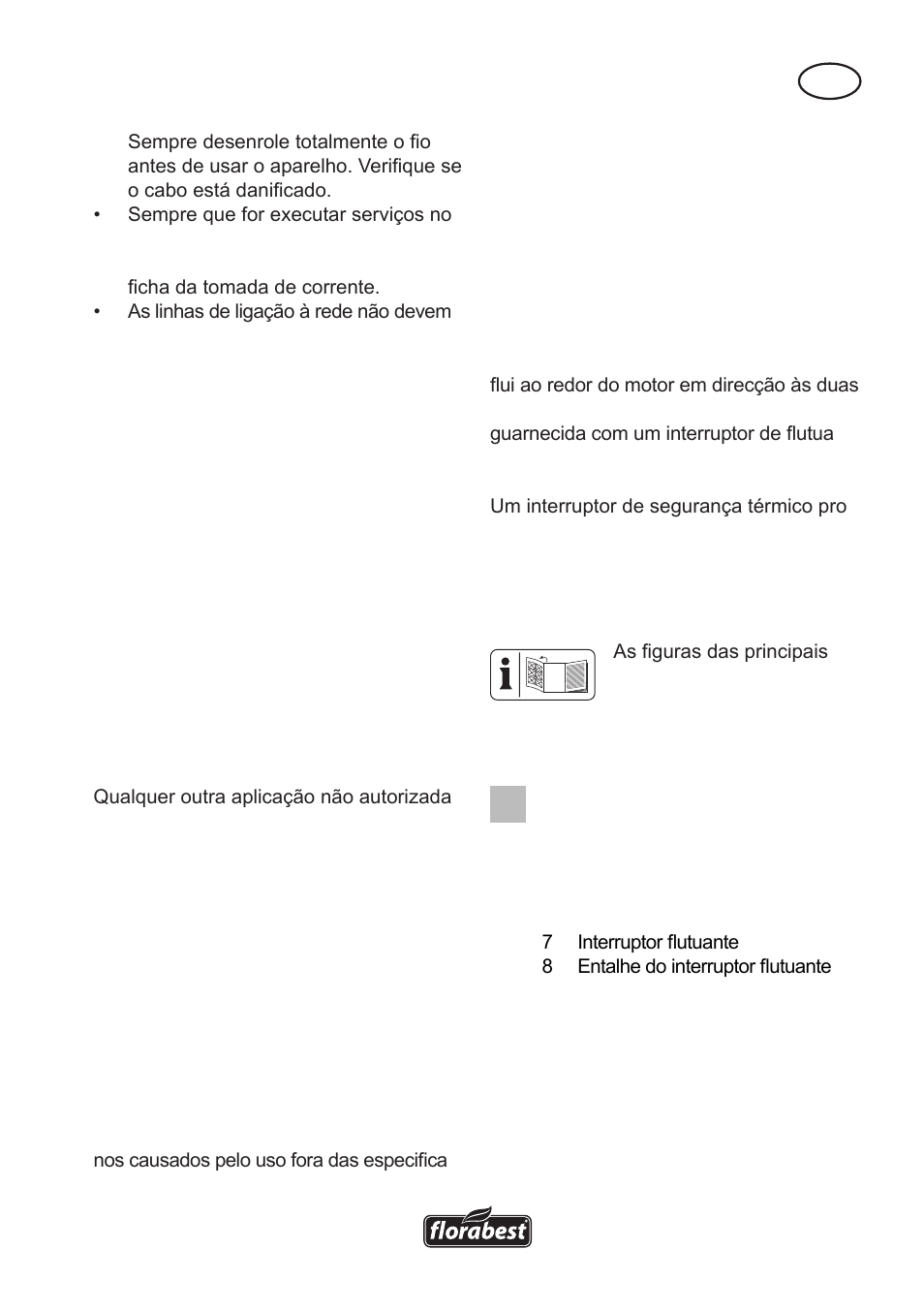 Uso previsto, Descrição geral | Florabest FTS 1100 A1 User Manual | Page 25 / 54
