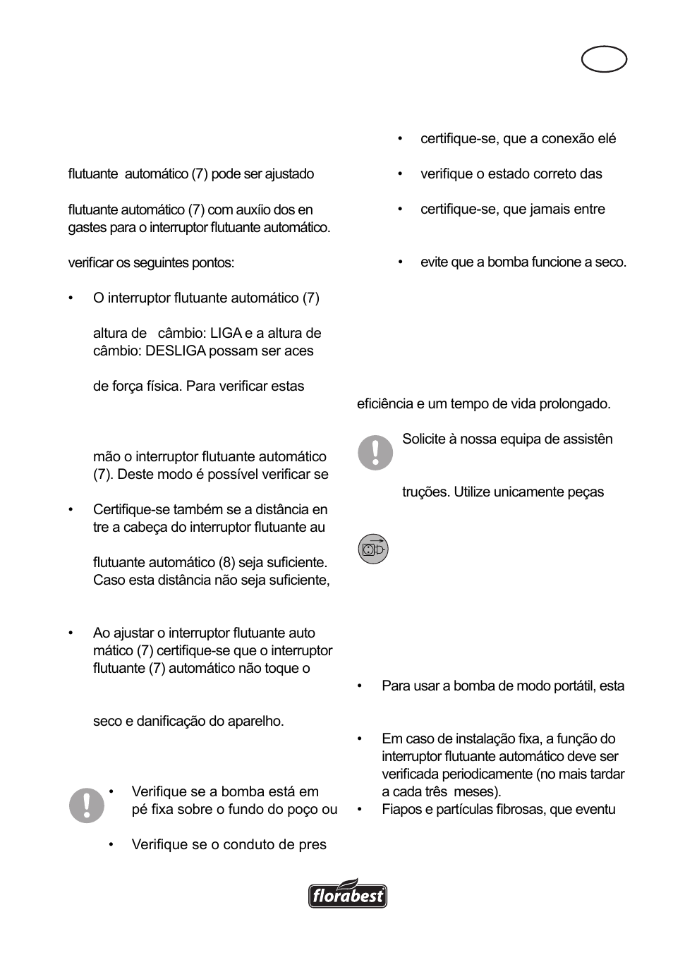 Indicações de manutenção | Florabest FTS 1100 A1 User Manual | Page 27 / 54