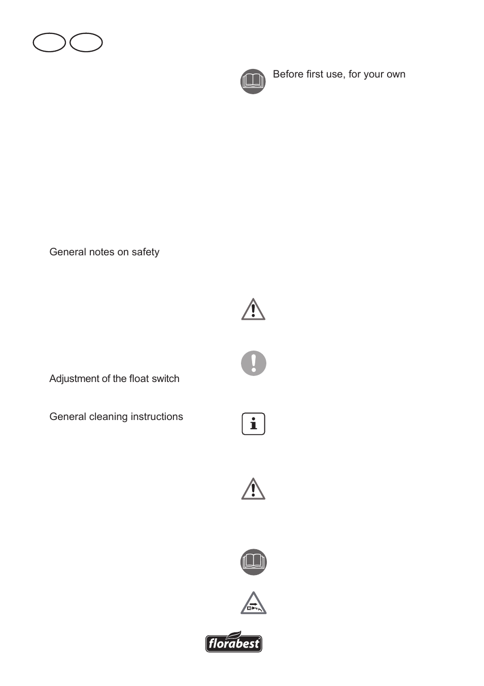 Translation of the original instructions for use, Content, Mt gb | Florabest FTS 1100 A1 User Manual | Page 32 / 54