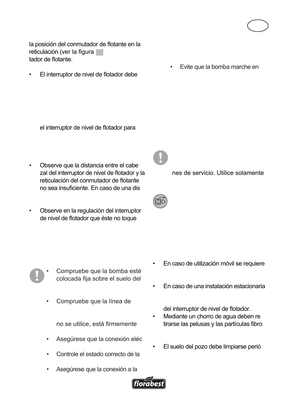 Limpieza, mantenimi- ento y almacenaje | Florabest FTS 1100 A1 User Manual | Page 9 / 54