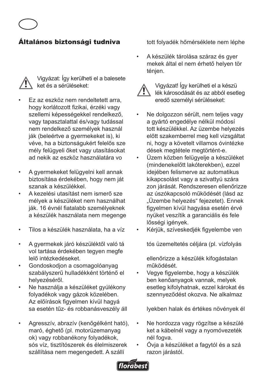 Florabest FTS 1100 A1 User Manual | Page 24 / 74