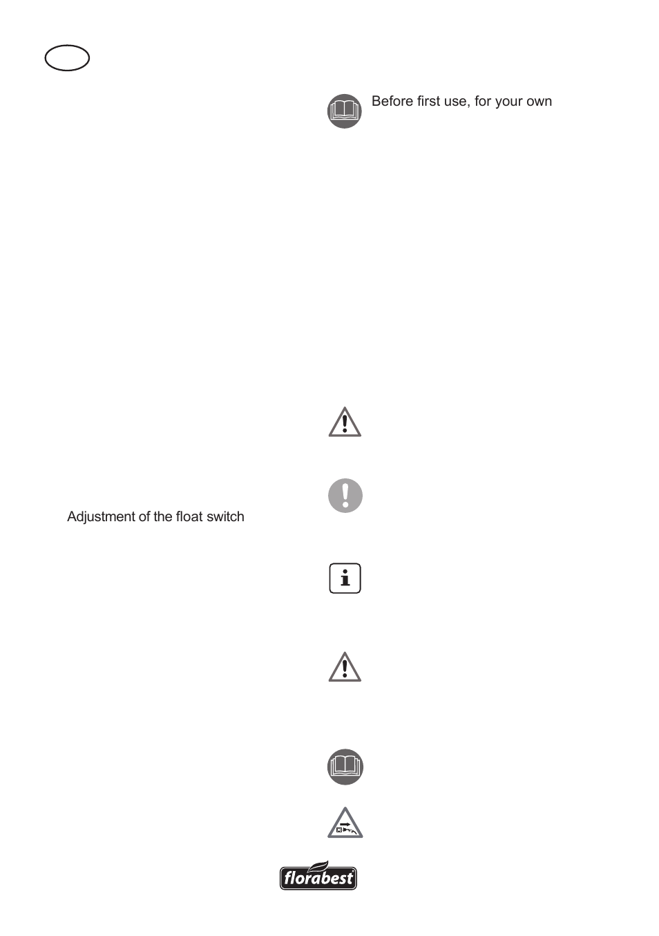 Translation of the original instructions for use, Content | Florabest FTS 1100 A1 User Manual | Page 4 / 74