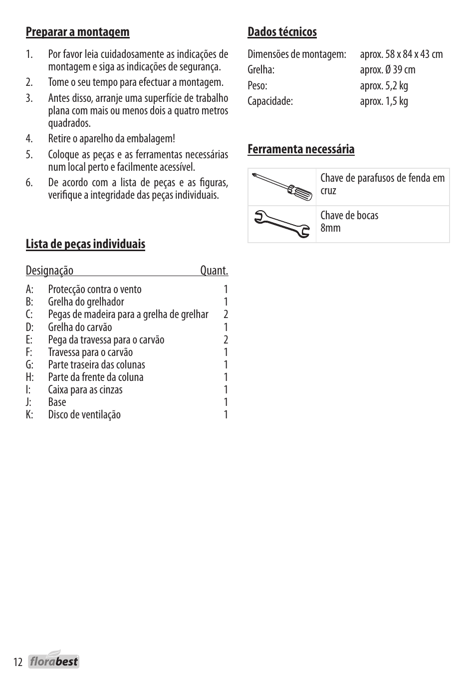 Florabest 1238L3 User Manual | Page 12 / 22