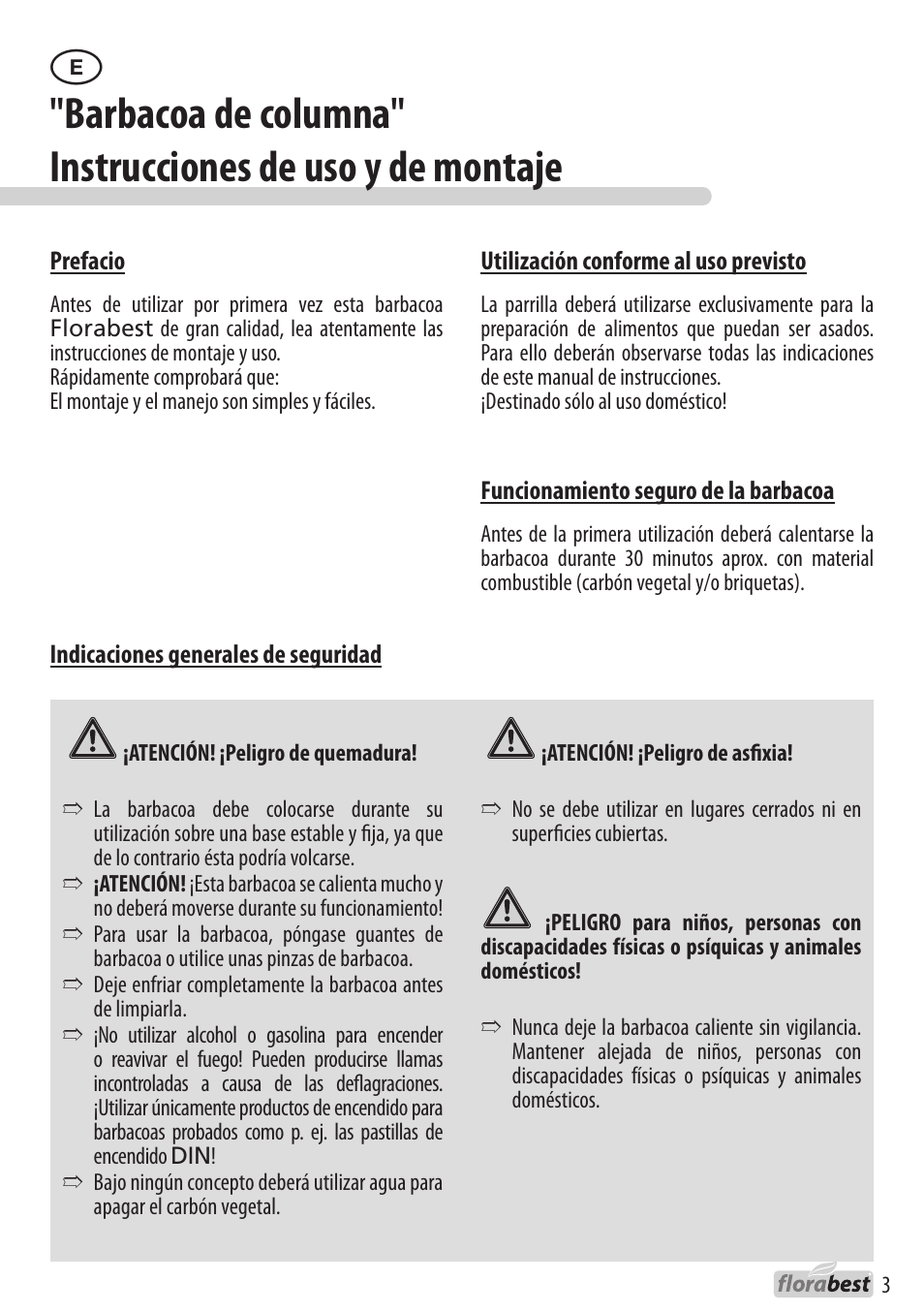 Florabest 1238L3 User Manual | Page 3 / 22