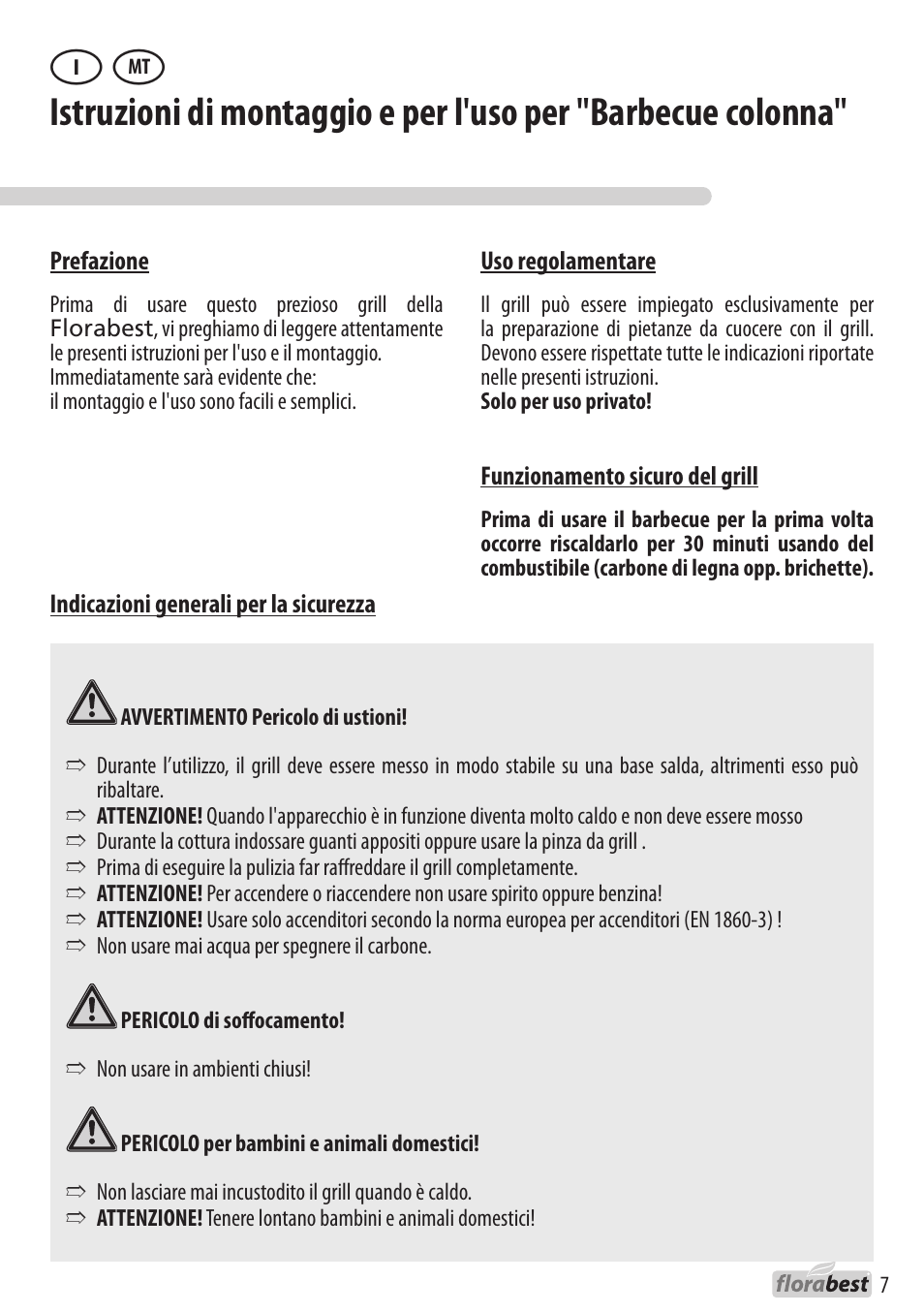 Florabest 1238L3 User Manual | Page 7 / 22