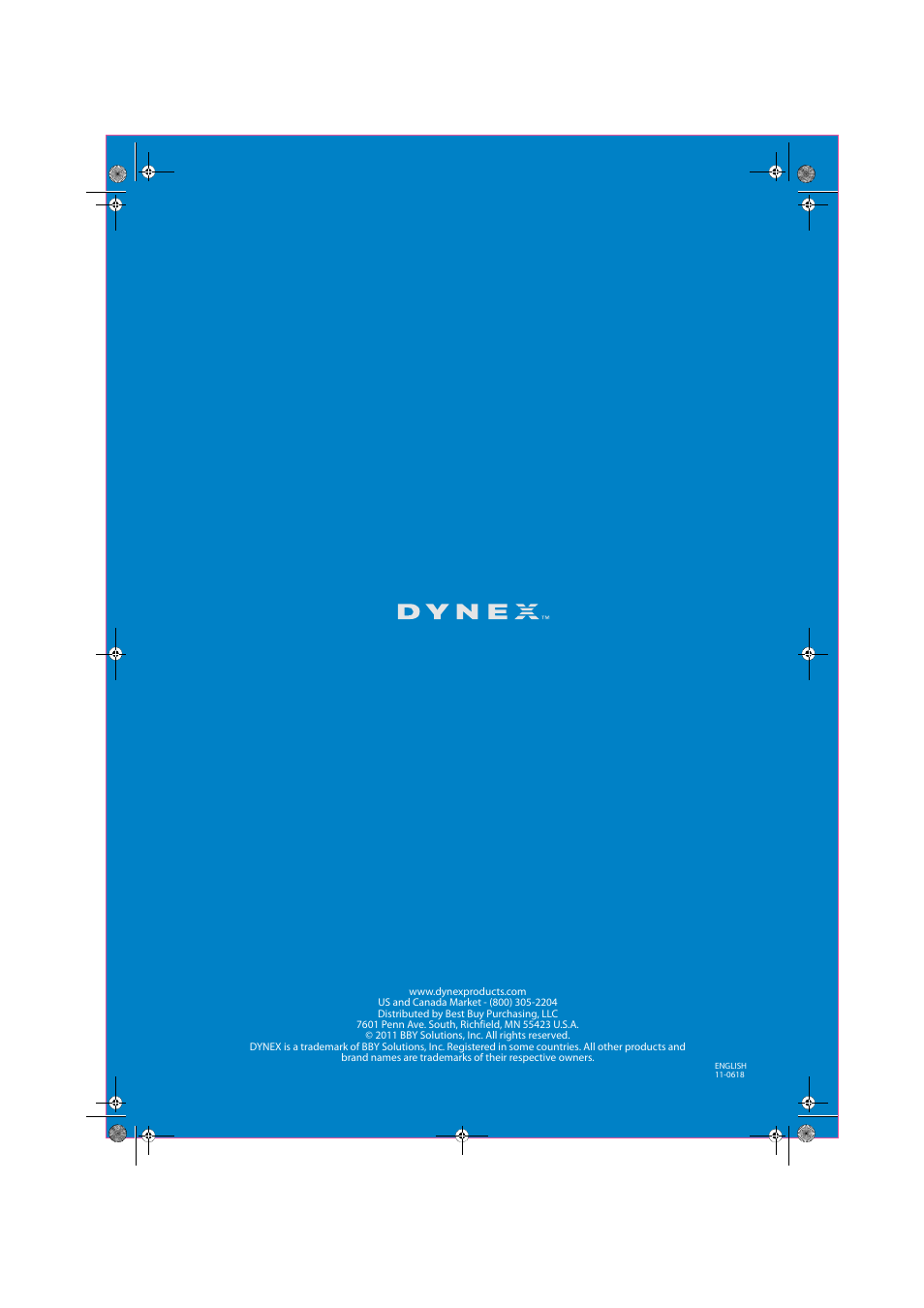 Dynex DX-42E250A12 User Manual | Page 38 / 38