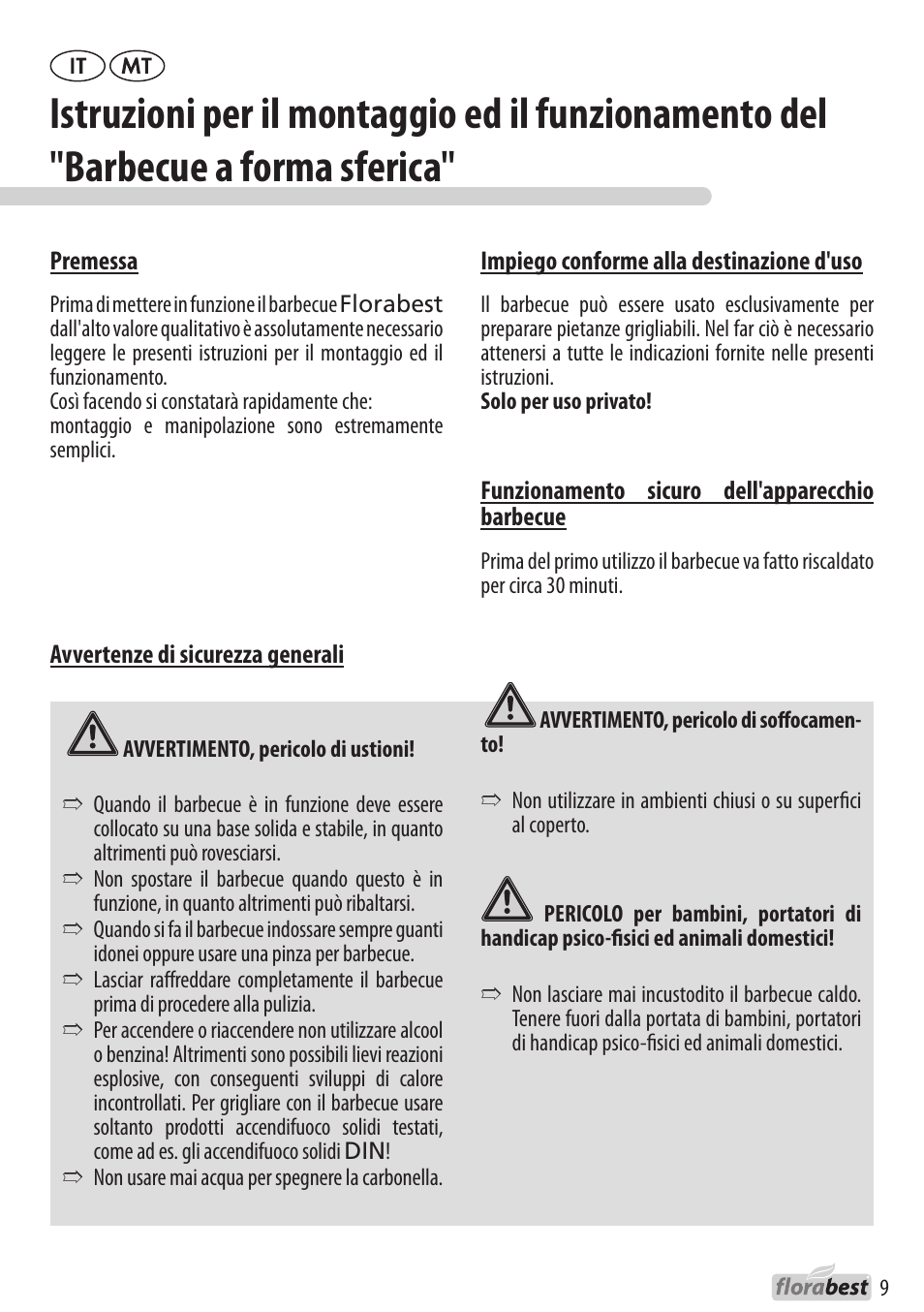 Florabest 1226L7 User Manual | Page 9 / 32