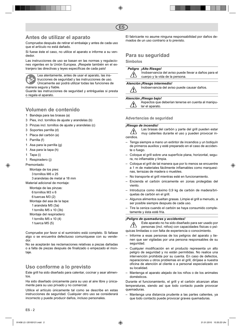 Florabest HC-91458 User Manual | Page 4 / 32