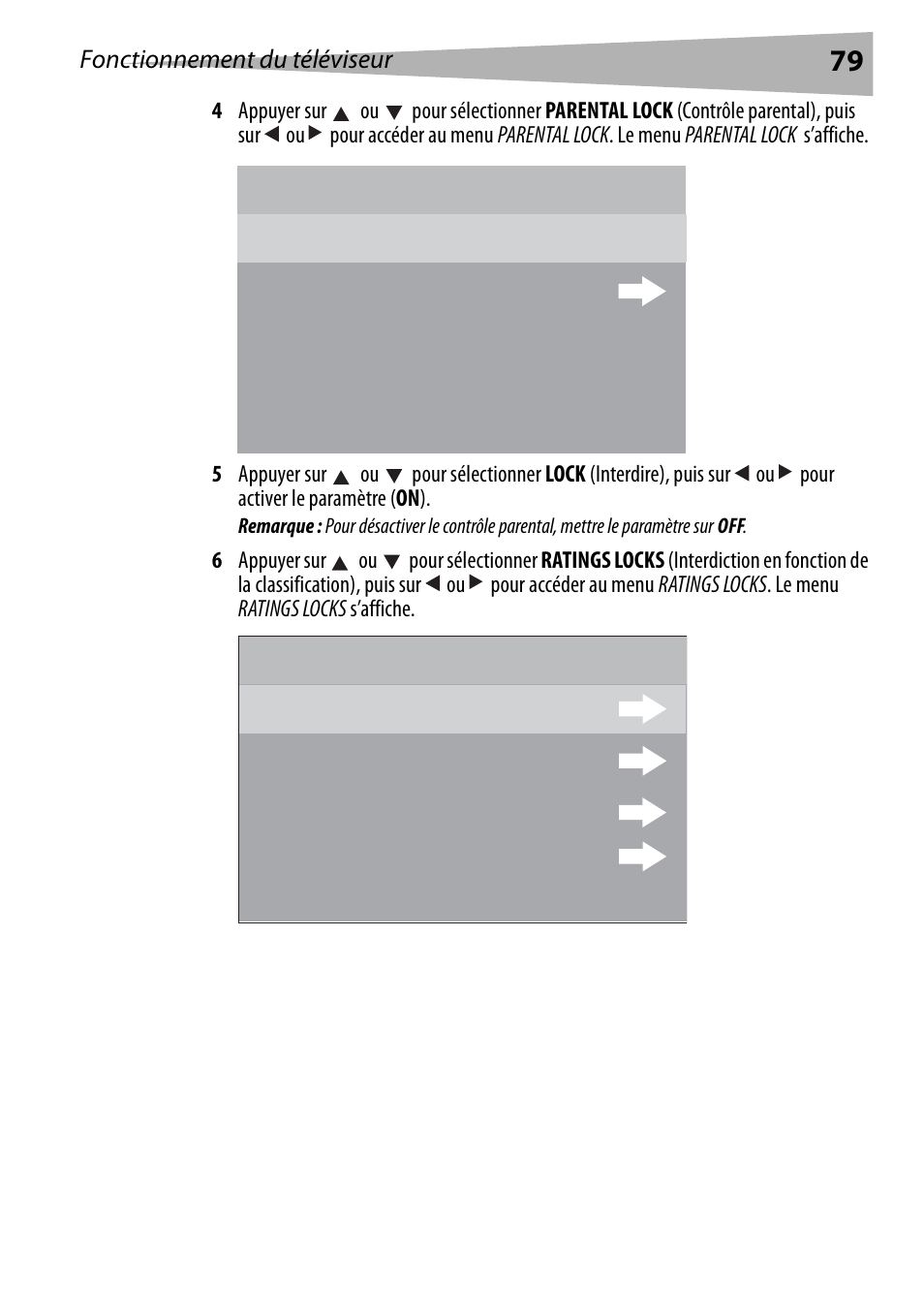 Ocks tv rating canada english canada french | Dynex DX-R20TV User Manual | Page 79 / 142