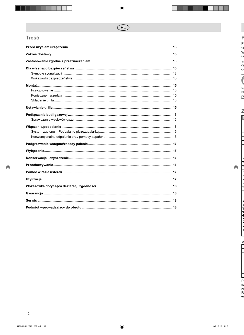 Treść p | Florabest 3202 User Manual | Page 12 / 54