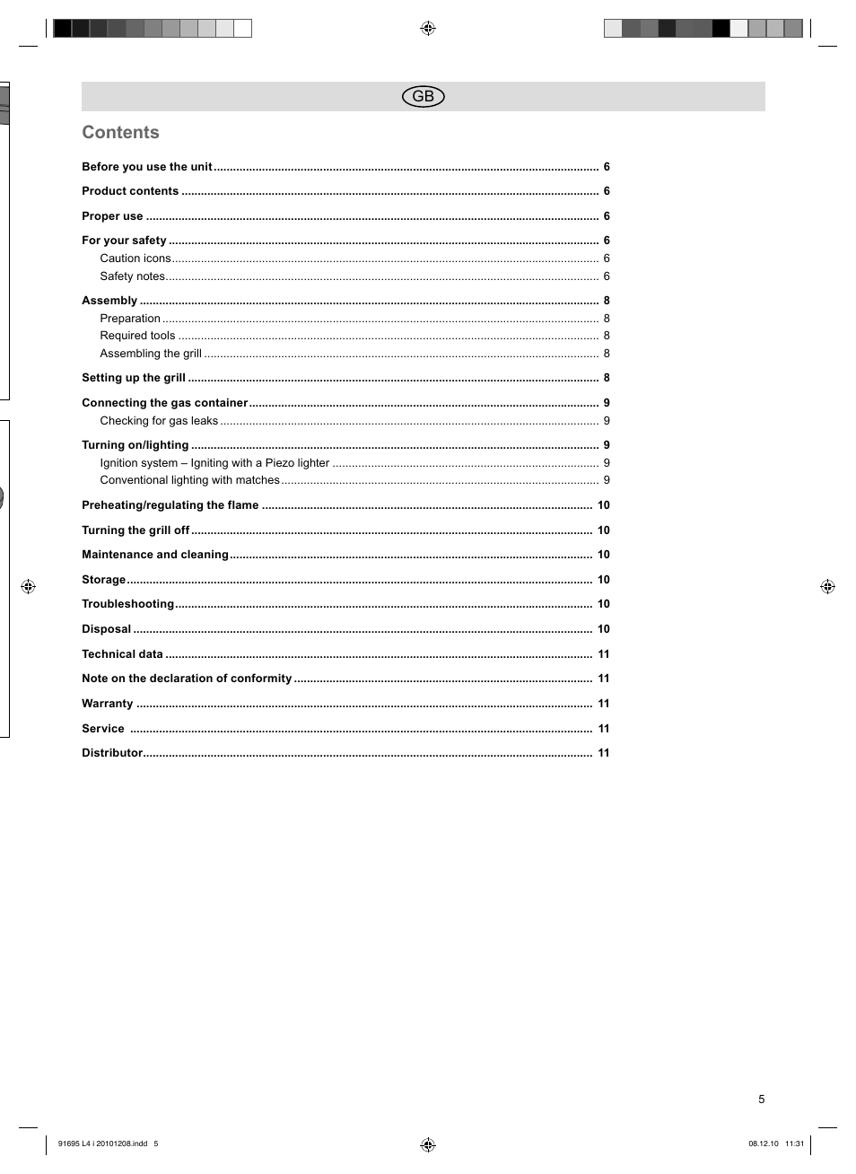 Florabest 3202 User Manual | Page 5 / 54