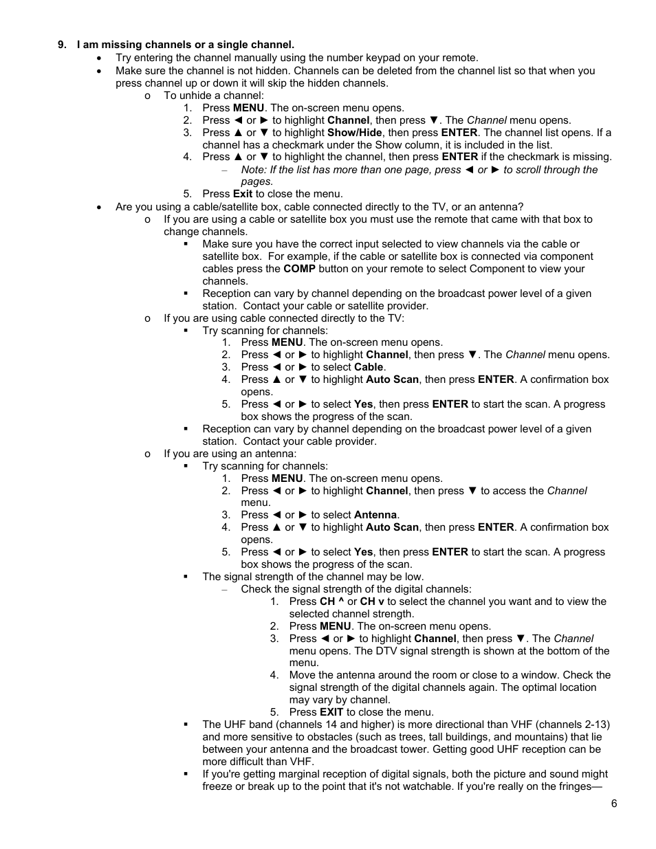 Dynex DX-26L150A11 User Manual | Page 6 / 8