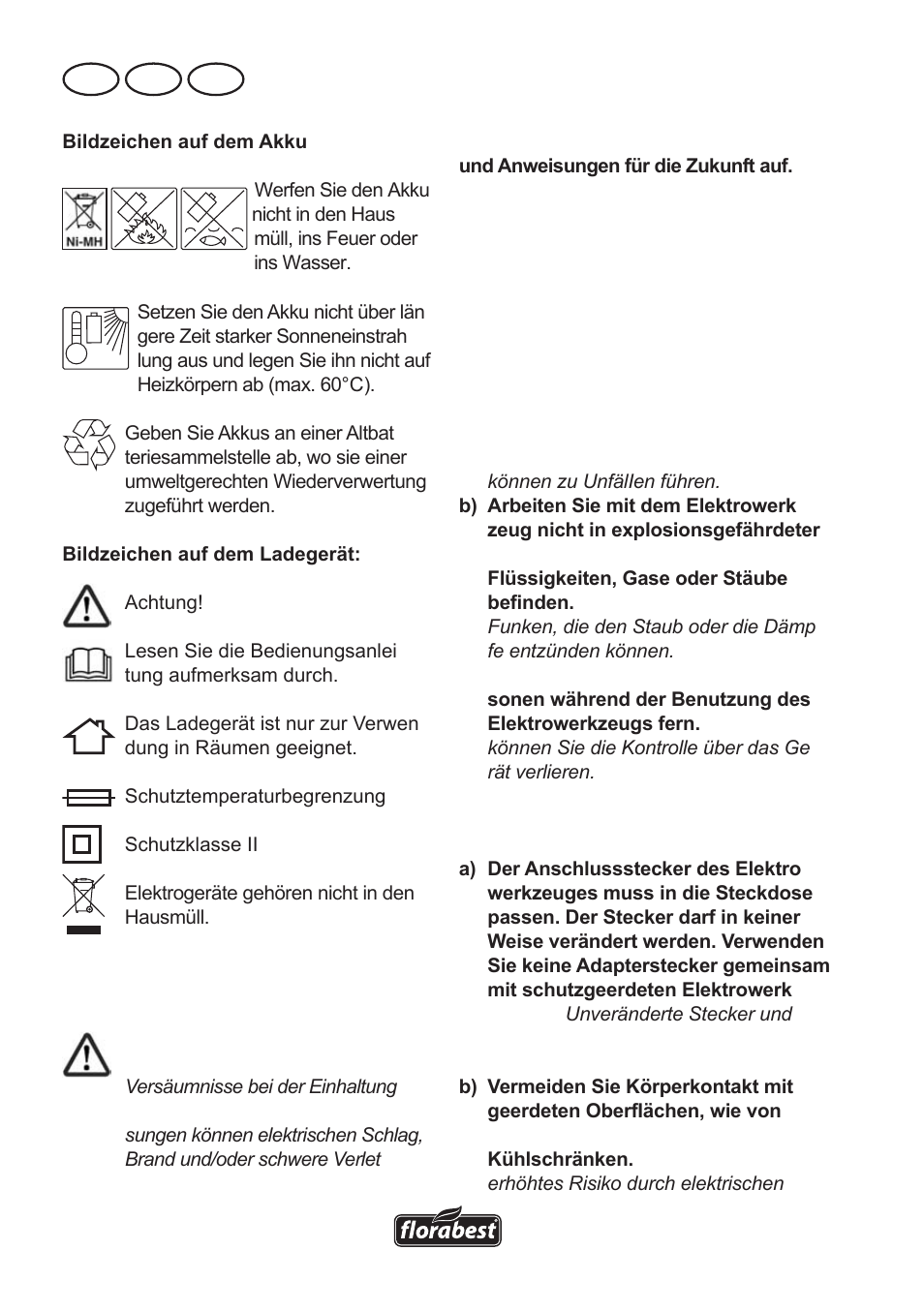 De at ch | Florabest FAH 18 A User Manual | Page 100 / 118