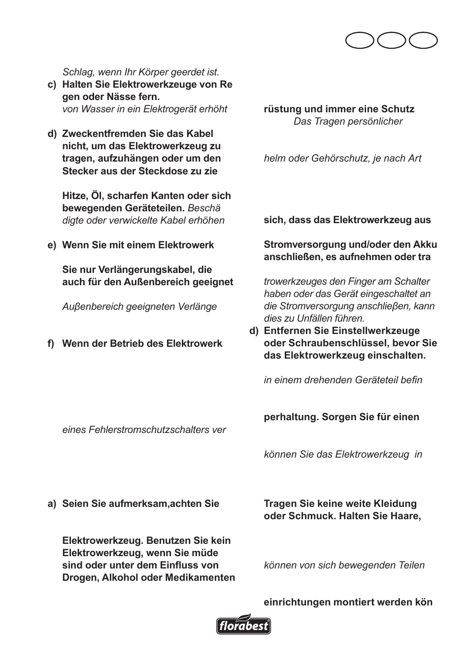 De at ch | Florabest FAH 18 A User Manual | Page 101 / 118