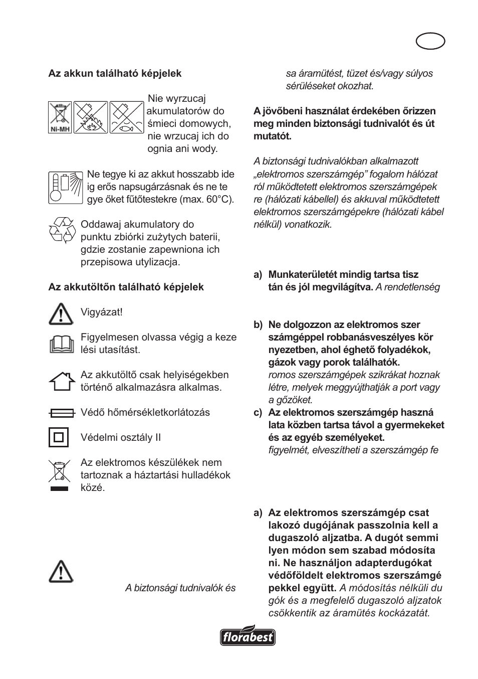 Florabest FAH 18 A User Manual | Page 33 / 118