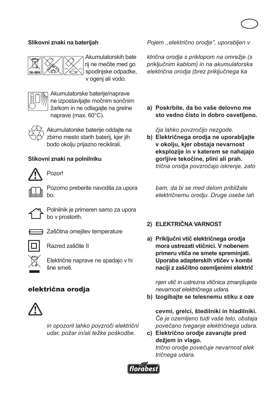 Florabest FAH 18 A User Manual | Page 47 / 118