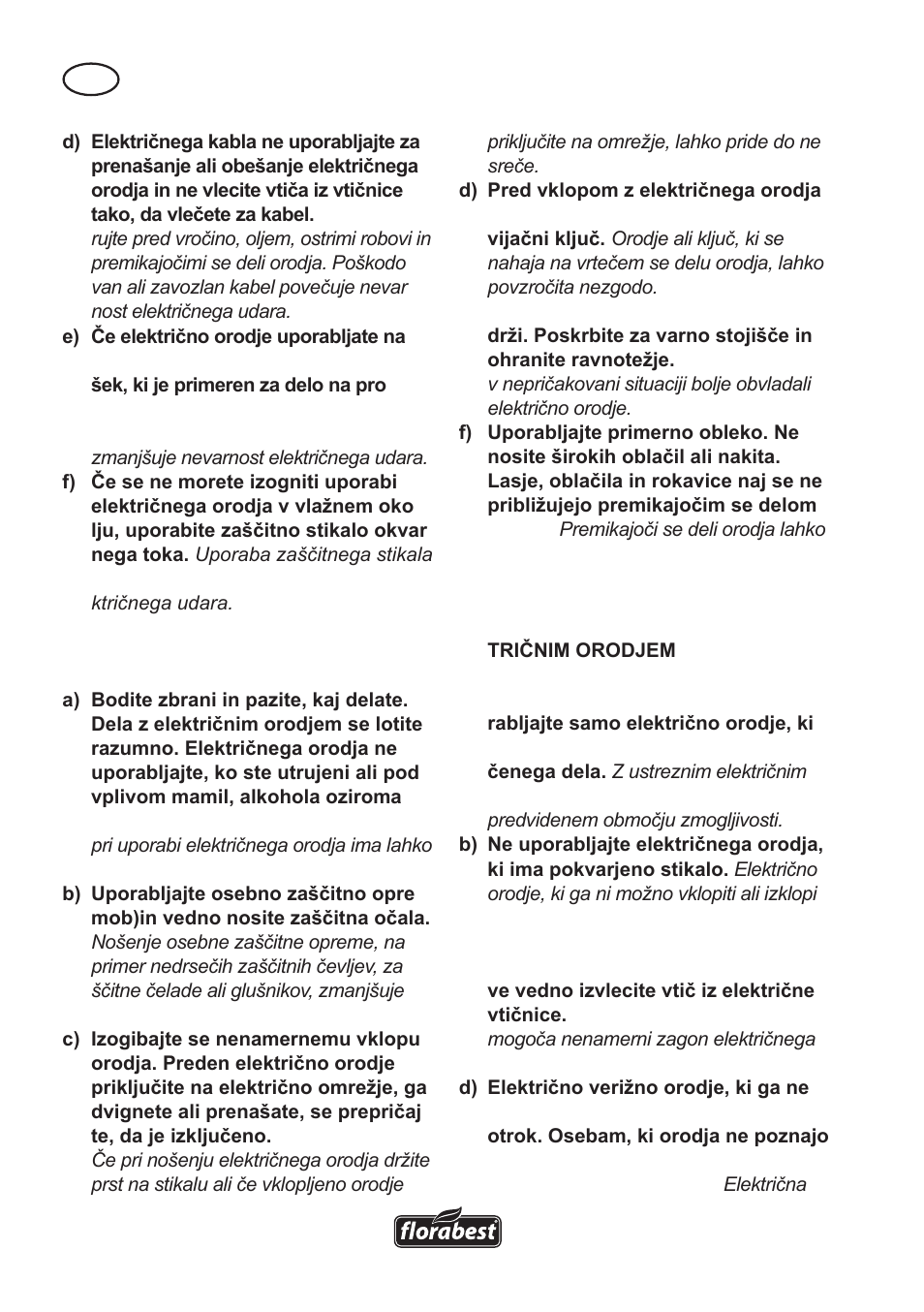 Florabest FAH 18 A User Manual | Page 48 / 118