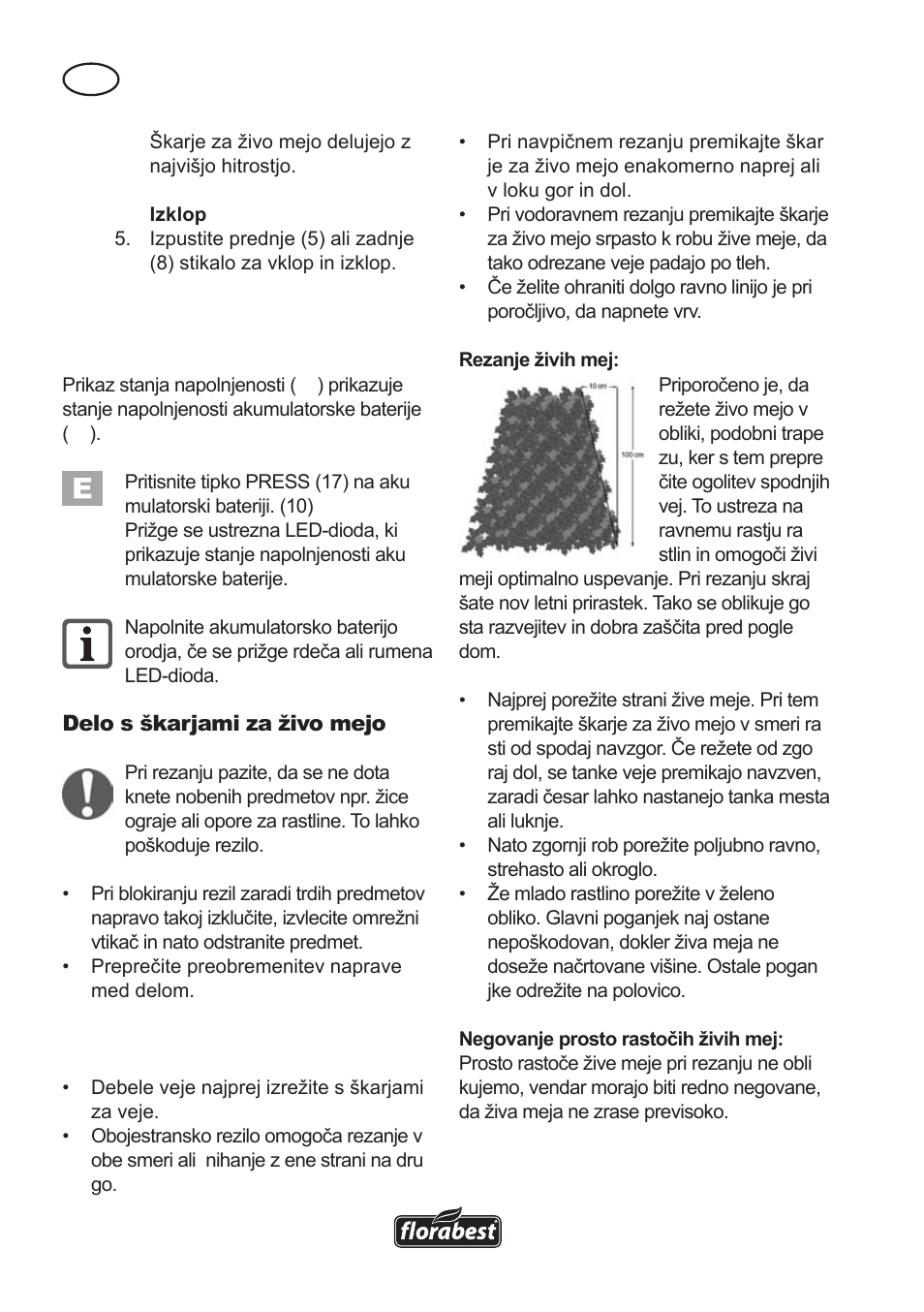 Florabest FAH 18 A User Manual | Page 54 / 118