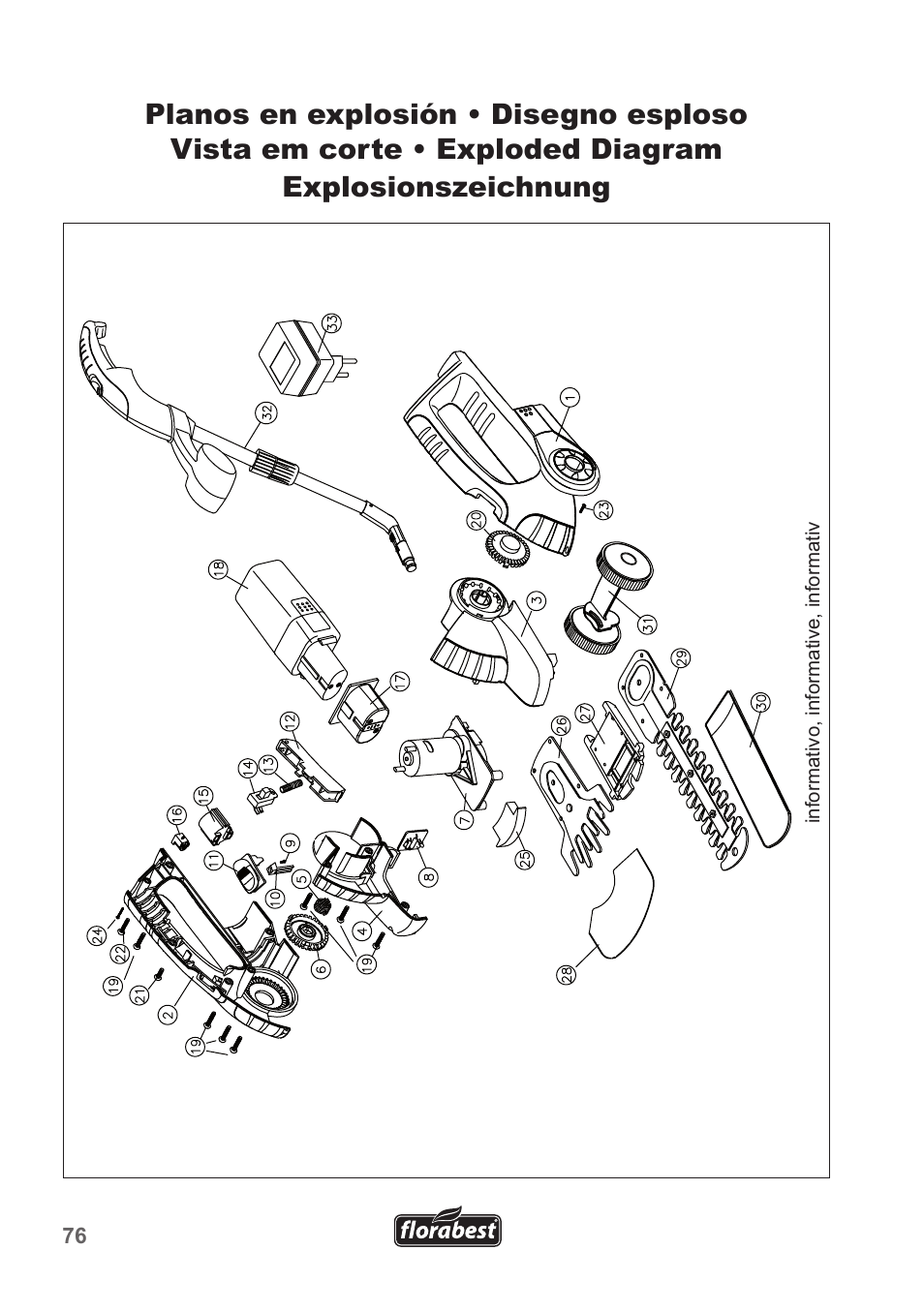 Florabest FGS 10 A1 User Manual | Page 76 / 78