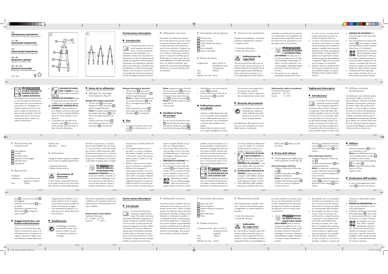 Florabest Z31102 User Manual | 2 pages